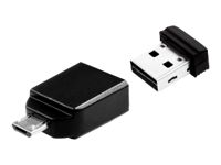 VERBATIM 16GB Store_nStay Nano _ Micro USB Adapter (49821)
