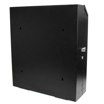 STARTECH 4U 19IN SECURE HORIZONTAL WALL MOUNTABLE SERVER RACK 2 FANS RACK (RK419WALVS)
