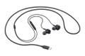 SAMSUNG AKG Type-C Earphones,  Black Stereo Ørepropp, In Ear (EO-IC100BBEGEU)