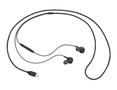 SAMSUNG AKG Type-C Earphones,  Black Stereo Ørepropp, In Ear (EO-IC100BBEGEU)