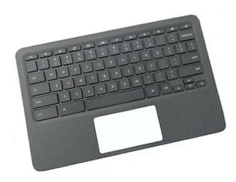 HP TOP COVER W/KB TP SR UK (L92224-031)