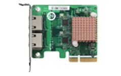 QNAP Dual port 2.5GbE 4-speed Network card for PC/Server or NAS with a PCIe slot