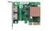 QNAP Dual port 2.5GbE 4-speed Network card for PC/Server or NAS with a PCIe slot