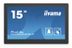 IIYAMA ProLite TW1523AS-B1P - LED monitor - 15.6" - stationary - touchscreen - 1920 x 1080 Full HD (1080p) - IPS - 450 cd/m² - 1000:1 - 30 ms - HDMI - speakers - black, matte