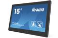 IIYAMA ProLite TW1523AS-B1P - LED monitor - 15.6" - stationary - touchscreen - 1920 x 1080 Full HD (1080p) - IPS - 450 cd/m² - 1000:1 - 30 ms - HDMI - speakers - black, matte (TW1523AS-B1P)