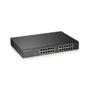 ZYXEL GS1900-24 24-port GbE L2 12 Port PoE Smart Switch rackmount 130 Watt (GS1900-24EP-EU0101F)