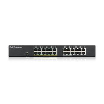 ZYXEL GS1900-24 24-port GbE L2 12 Port PoE Smart Switch rackmount 130 Watt (GS1900-24EP-EU0101F)