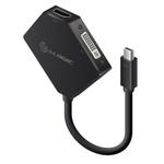 ALOGIC Adapter Mini DPort to HDMI DVI VGA M/3F schwarz (MDP-VGDVHD-ADP)