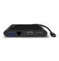 ALOGIC Adapter USB-C mit HDMI/ VGA/ Gigabit Ethernet/ USB 3.0 (MP-UC2HVGECH)
