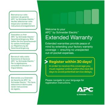 APC Year Extended Warranty for Easy UPS SMV 3kVA (WEXTWAR1YR-SD-04)