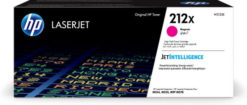 HP 212X HIGH YIELD MAGENTA ORIG LASERJET TONER CARTRIDGE SUPL (W2123X)