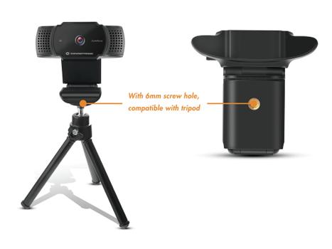 CONCEPTRONIC AMDIS02B 2K-Super-HD Webcam (100752707101)