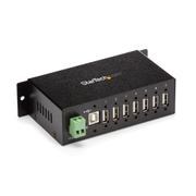 STARTECH Mountable Rugged Industrial 7 Port USB Hub	