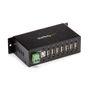 STARTECH Mountable Rugged Industrial 7 Port USB Hub	