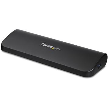 StarTech USB 3.0 Docking Station with HDMI and DVI/VGA - Dual Monitor - Universal Laptop Dock - Mac and Windows Compatible (USB3SDOCKHDV) - dokkingstasjon - USB - VGA, HDMI - 10Mb LAN (USB3SDOCKHDV)