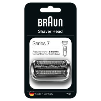 BRAUN Series 7 73S Erstatningshode (sølv) Til Series 7 Elektrisk Barbermaskin (262916)
