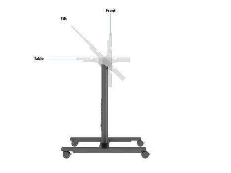 MULTIBRACKETS M Public Display Stand 110 Tilt & Table (7350022736252)