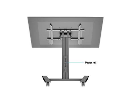 Multibrackets M Public Display Stand 110 Tilt & Table stativ - for LCD-skjerm - svart (7350022736252)