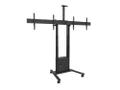 MULTIBRACKETS M Motorized Floorstand Dual Screen inc c&c 120Kg Black (7350073738557)