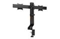 KENSINGTON n SmartFit Space-Saving Dual Monitor Arm - Mounting kit - Tilt & Swivel - for 2 monitors - black - screen size: up to 27" - desktop, C-clamp, grommet, desk-mountable (K55513WW)