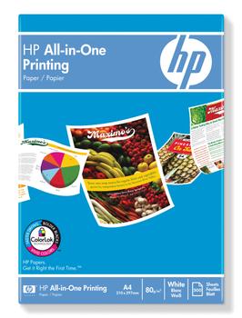 HP All-in-One utskriftspapper - 500 ark/ A4/ 210 x 297 mm (CHP710)