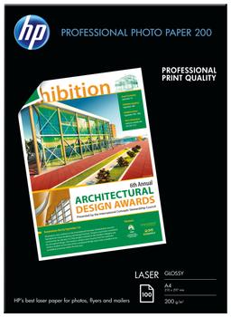 HP Professional glossy photo paper laser 200g/m2 A4 100 sheets 1-pack (CG966A)