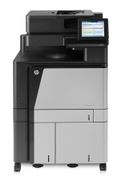 HP Color LaserJet Enterprise Flow M880z+ Multifunktionsdrucker, Color, Drucker für Drucken, Kopieren, Scannen, Faxen, Automatische Dokumentenzuführung (200 Blatt); USB-Druck über Vorderseite; Scannen an 