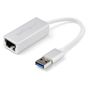 STARTECH StarTech.com USB 3.0 auf Gigabit Netzwerkadapter - Silber - Schlankes Aluminium Design für MacBook, Chromebook oder Tablet - Netzwerkadapter - USB 3.0 - Gigabit Ethernet x 1 - Silber