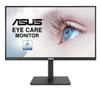 ASUS S VA27AQSB - LED monitor - 27" - 2560 x 1440 QHD @ 75 Hz - IPS - 350 cd/m² - 1000:1 - 1 ms - HDMI, DisplayPort - speakers - black (VA27AQSB)