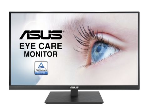 ASUS S VA27AQSB - LED monitor - 27" - 2560 x 1440 QHD @ 75 Hz - IPS - 350 cd/m² - 1000:1 - 1 ms - HDMI, DisplayPort - speakers - black (VA27AQSB)