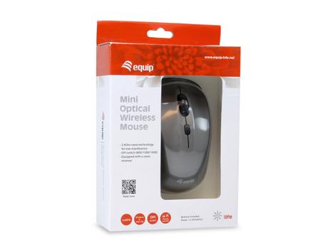 EQUIP Mini Optical Wireless Mouse (245109)