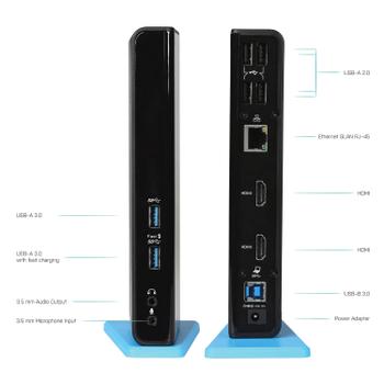 I-TEC USB 3.0/USB-C DUAL HDMI DOCKING STATION ACCS (U3DUALHDMIDOCK)