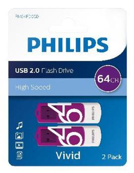 PHILIPS Fm64Fd05D Usb Flash Drive 64 (FM64FD05D/00)
