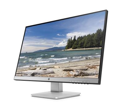 HP 27q - LED-skärm - 27" - 2560 x 1440 QHD @ 60 Hz - TN - 350 cd/m² - 1000:1 - 2 ms - HDMI, DVI-D, DisplayPort - svart, silver (ställ) (3FV90AA#ABB)