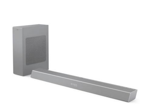 PHILIPS The One Soundbar B8505 (silver) Dolby Atmos, HDMI eArc, Spotify Connect, DTS Play-Fi, Alexa (TAB8505/10)