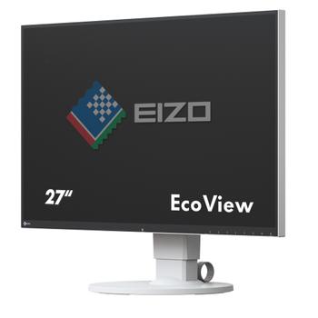 EIZO 27" LED FlexScan EV2750-WT 2560x1440 IPS, 5ms, 1000:1, Pivot, DVI/ HDMI/ DP (EV2750-WT $DEL)