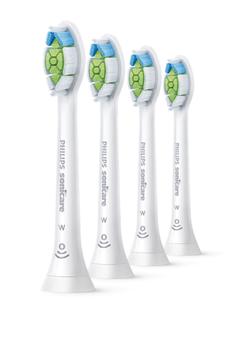 PHILIPS Sonicare HX6064/10 4pack W Optimal White-børstehoder,  standard størrelse (HX6064/10)