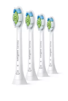 Philips Sonicare W HX6064 Optimal White - utskiftningsbørstehode - hvit (HX6064/10)