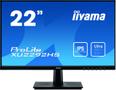 IIYAMA ProLite XU2292HS-B1 - LED-monitor - 22" (21.5" zichtbaar) - 1920 x 1080 Full HD (1080p) @ 75 Hz - IPS - 250 cd/m˛ - 1000:1 - 4 ms - HDMI, VGA, DisplayPort - luidsprekers - matzwart
