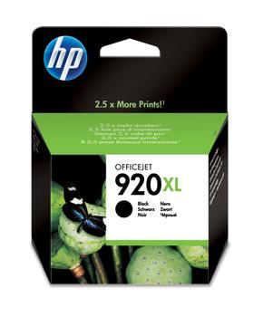 HP 920XL - CD975AE - 1 x Black - Ink cartridge - High Yield - For Officejet 6000, 6500, 6500 E709a, 6500A, 6500A E710a, 7000, 7500A (CD975AE#BGX)