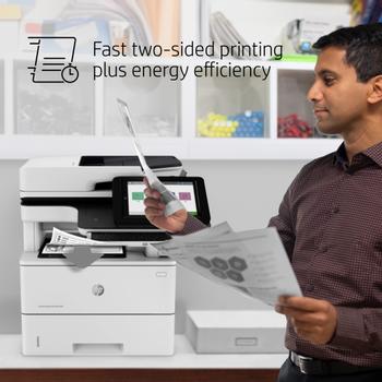 HP P LaserJet Enterprise Flow MFP M528z - Multifunction printer - B/W - laser - Legal (216 x 356 mm)/A4 (210 x 297 mm) (original) - A4/Legal (media) - up to 43 ppm (copying) - up to 43 ppm (printing) - 6 (1PV67A#B19)