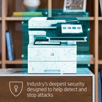 HP P LaserJet Enterprise Flow MFP M528z - Multifunction printer - B/W - laser - Legal (216 x 356 mm)/A4 (210 x 297 mm) (original) - A4/Legal (media) - up to 43 ppm (copying) - up to 43 ppm (printing) - 6 (1PV67A#B19)