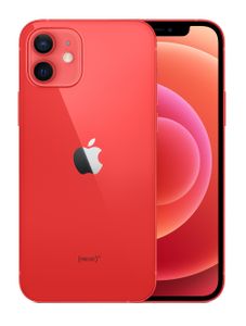 APPLE iPhone 12 64GB (PRODUCT)RED Smarttelefon,  6,1'' Super Retina XDR-skjerm,  12+12MP kamera, 5G (MGJ73QN/A)