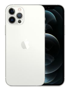 APPLE iPhone 12 Pro 512GB Sølv Smarttelefon,  6,1'' Super Retina XDR-skjerm,  12+12+12MP kamera, IP68, 5G (MGMV3QN/A)