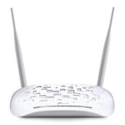 TP-LINK 300MBit/s WLAN N USB VDSL2 Modem Router Broadcom 802.11b/g/n 4 x FE LAN Ports 1 USB 2.0 Port Annex A
