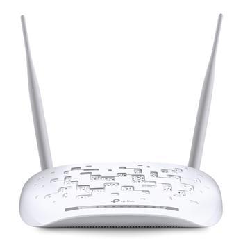 TP-LINK 300MBit/s WLAN N USB VDSL2 Modem Router Broadcom 802.11b/ g/ n 4 x FE LAN Ports 1 USB 2.0 Port Annex A (TD-W9970)