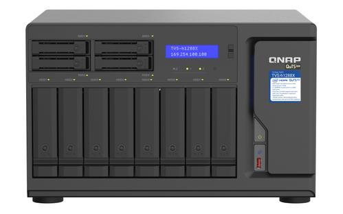 QNAP TVS-H1288X-W1250-16G 12 BAY 3.3 GHZ 6C 16GB DDR4 4 X 2.5GBE EXT (TVS-H1288X-W1250-16G)