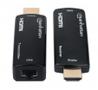 MANHATTAN 1080p Compact HDMI over Ethernet Extender Kit, Extends Distances of 1080p@60Hz Signal up to 60 m (196 ft.) with a Single Cat6 Ethernet Cable, Transmitter and Receiver, Power over Cable, Ultra Slim Des (207539)