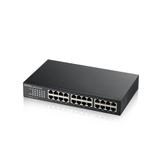 Zyxel GS-1100-24E - switch - 24 porter - ikke-styrt - rackmonterbar (GS1100-24E-EU0103F)