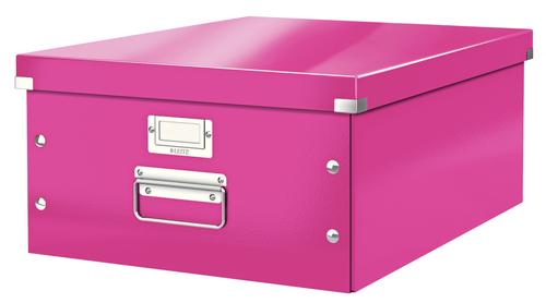LEITZ F?rvaringsl?da L Click & Stor WOW Cerise (60450023)